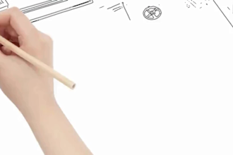 create custom hand drawn whiteboard animation explainer video doodle animation