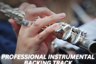 make flute instrumental, backing track for your project or song cover