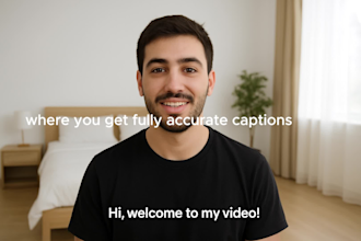 create accurate subtitles and srt files for your videos