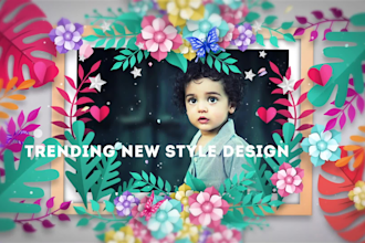 make soulful trending birthday video and slideshow, wedding