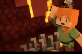 create a professional minecraft content for your tiktok and youtube channel