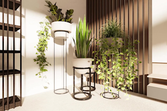 do 3d interior, interior design for house ,office and restaurant