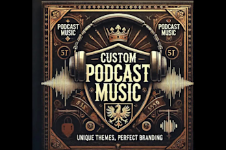 create unique podcast intro and outro music