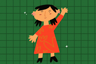 create loop animation with my style