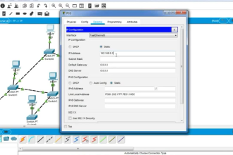 assist in cisco packet tracer task and networking project