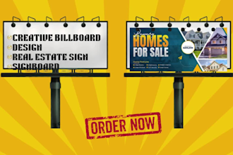 design signboard, backdrop, retractable banner, feather flag, yard sign