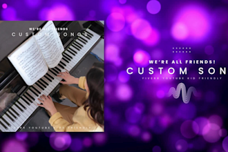 sing, write and produce original kids music