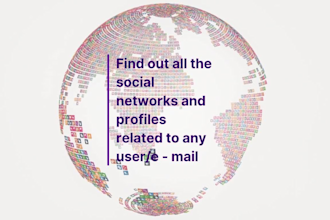 investigate emails and usernames for you