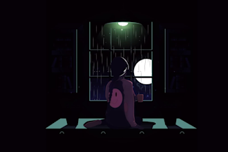 create the lofi and haunted animation