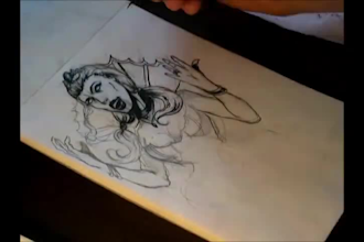 draw a fantasy character for you