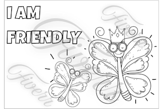 create kids colouring book pages