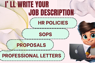 write a professional job description that attracts your ideal candidates