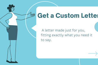 write your professional or personal letter