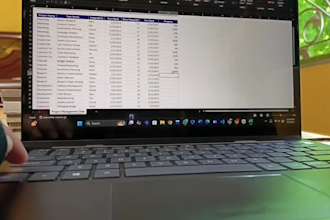 be your virtual assistant for data entry and admin work
