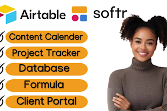 airtable inventory management,event planning,  content calendar management,softr