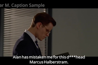 caption or subtitle your video in english or spanish