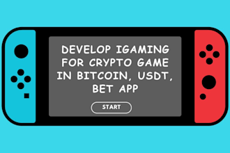 develop igaming for crypto game in bitcoin, usdt, bet app
