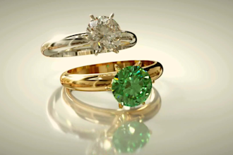 do 3d jewelry animation, 3d jewelry cad design, 3d jewelry, cgi jewelry design