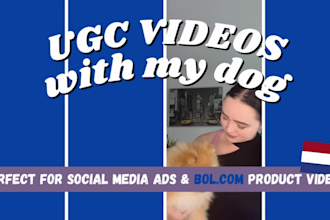 create ugc videos with my dog