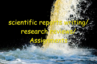 write on wastewater treatment processes and pollution