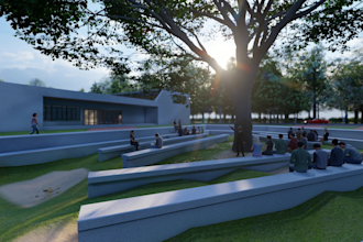 design 3d model at sketchup and rendered in vray