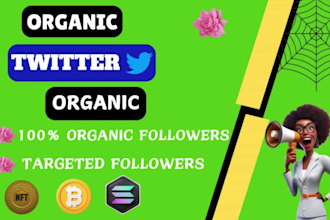 crypto twitter x marketing or promotion for real organic followers growth
