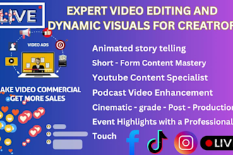edit youtube videos with high quality post production