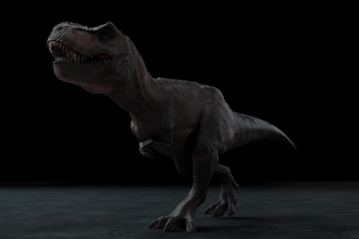 do modelling, rigging and animations for realistic dinosaurs