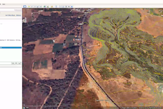create topographic color maps for visualization