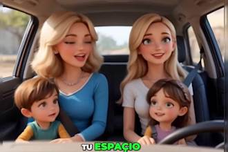 create ai video art and 3d animated cartoon for kids