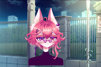 create a chibi vtuber model