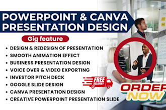 design video animation powerpoint presentation sales investor pitch deck slide