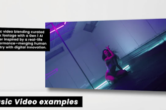 direct and edit your music video