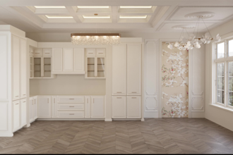 create kitchen remodel design with realistic 3d render