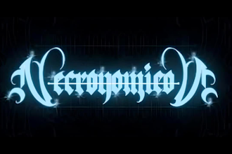 design a logo in old english, blackletter calligraphic font