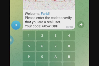 make custom telegram group chat manager bot  using python