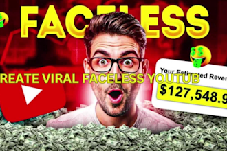 create viral faceless youtube videos