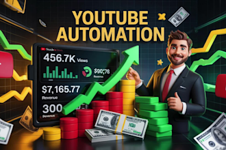 create top 10 cash cow faceless videos and youtube automation channel setup