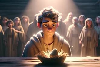 create stunning ai bible story, ai animation, history short, ai video for kids