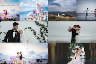 do wedding photo retouching editing and culling in lightroom