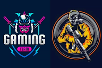design gaming mascot sports logo