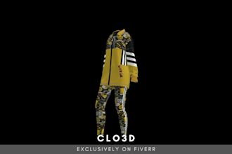 create 3d garment for you on clo3d