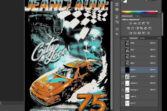 color separation for high quality screen printing
