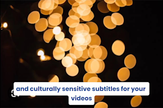 add subtitles in videos in brazilian portuguese, spanish and english