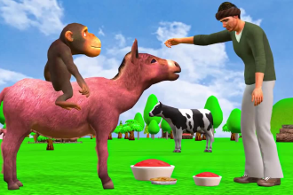 create 3d animation stories with humans and animals