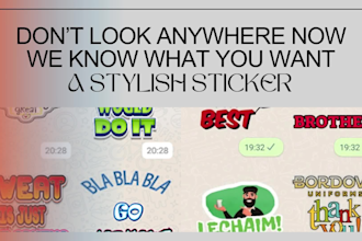create animated sticker GIF or emoji for whatsapp telegram