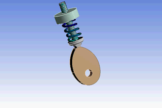 do transient static structural analysis in ansys