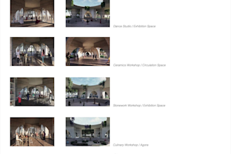 create clean and aesthetic architectural diagrams and concept boards