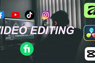 video editing, motion graphics and promotional video ads