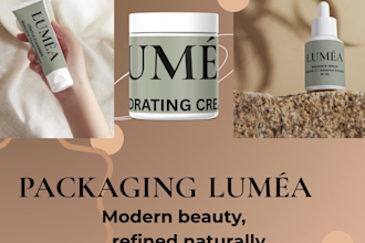 design a luxury beauty brand identity and brand style guide